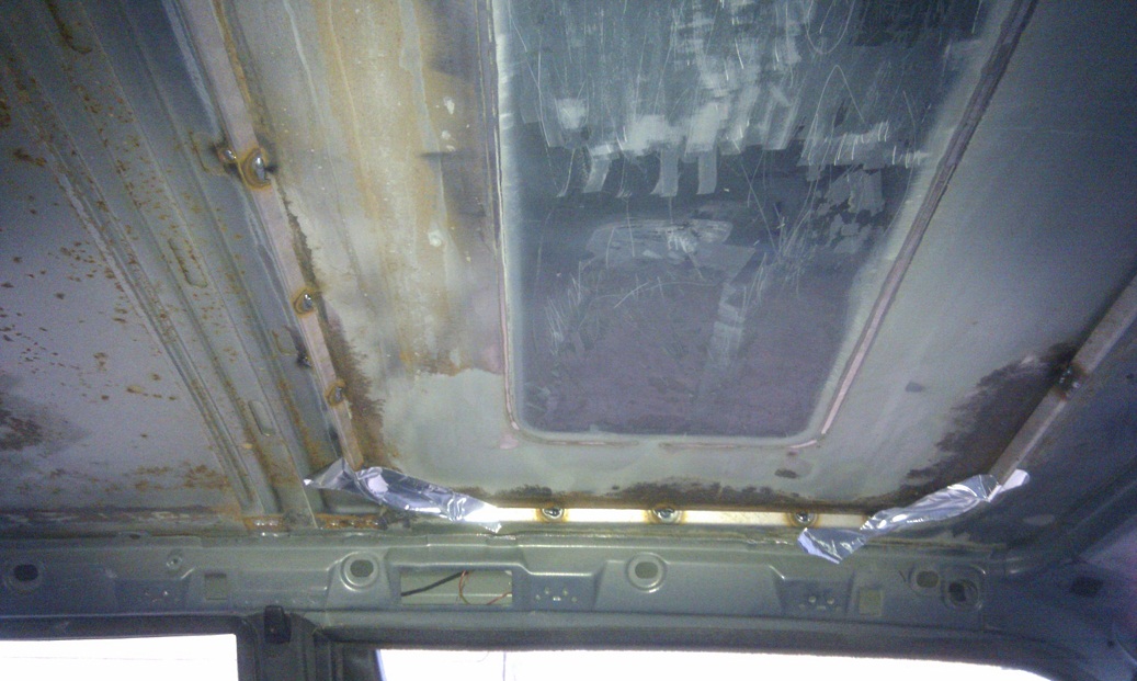 E30 Sunroof welded